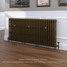 CI-SH745-30-MET-OLD-GOLD-LS01 - Shelbourne 3 Column Victorian Cast Iron Radiator H745mm x W2367mm CI-SH745-30-MET-OLD-GOLD-LS01 - Shelbourne 3 Column Victorian Cast Iron Radiator H745mm x W2367mm